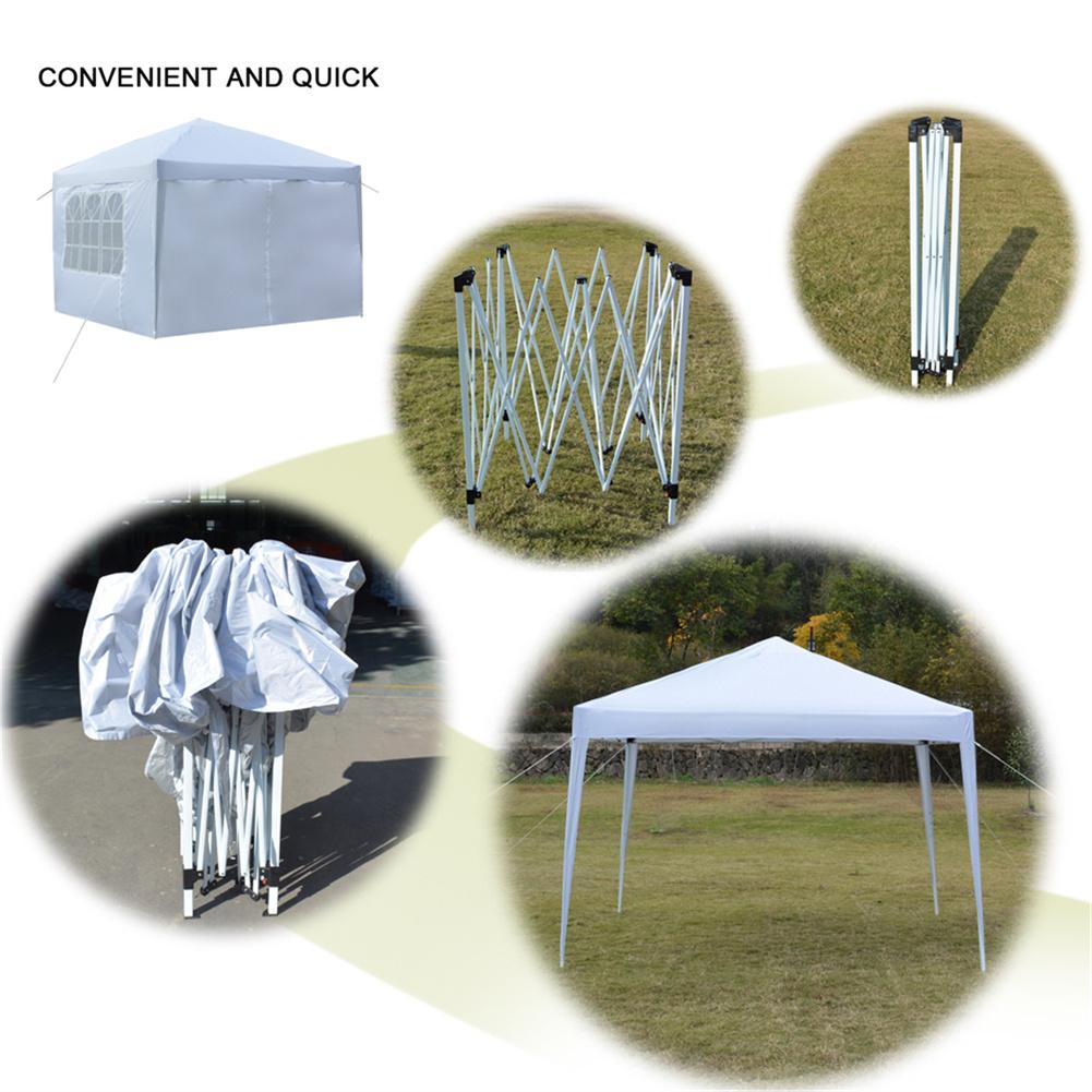 Cheap Goat Tents Portable Outdoor Folding Tent Waterproof Right angle Sun Shelter With Two Doors Two Windows 3 X 3meter   